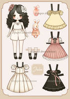 Julia Paper Doll - Cut and Play by AleksCat