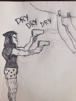 Dry dry dry - quick reaper doodle :D 