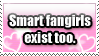 Stamp - Smart Fangirls by aromabayleaf