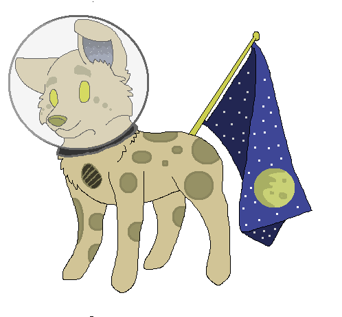 Moon Moon Banner Hound Adopt CLOSED