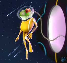 Astro Frog