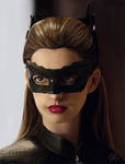 Anne Hathaway as Catwoman by leenadwish