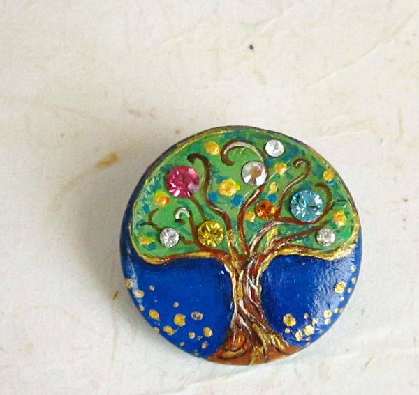 Tree of Life Brooch