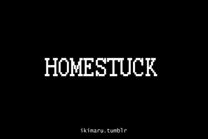 Homestuck opening