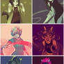 Trolls Color Palettes