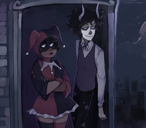 Superhero AU: Gamzee + Jane