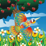 Over the apple tree by archizero