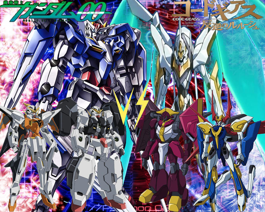 Gundam 00 Vs Code Geass By Deadzilla0 On Deviantart Gundam 00 Vs Code Geass By Deadzilla0 On Deviantart