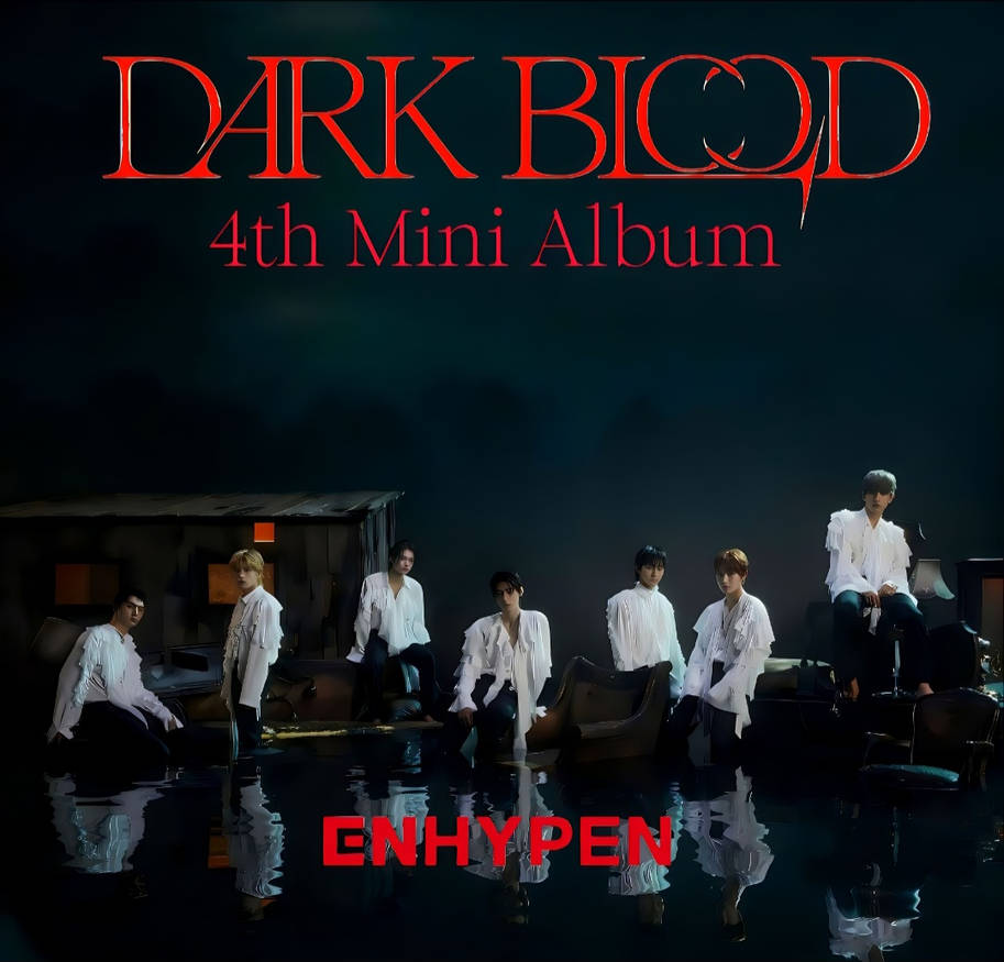 ENHYPEN unveils the tracklist for their 4th mini-album 'DARK BLOOD