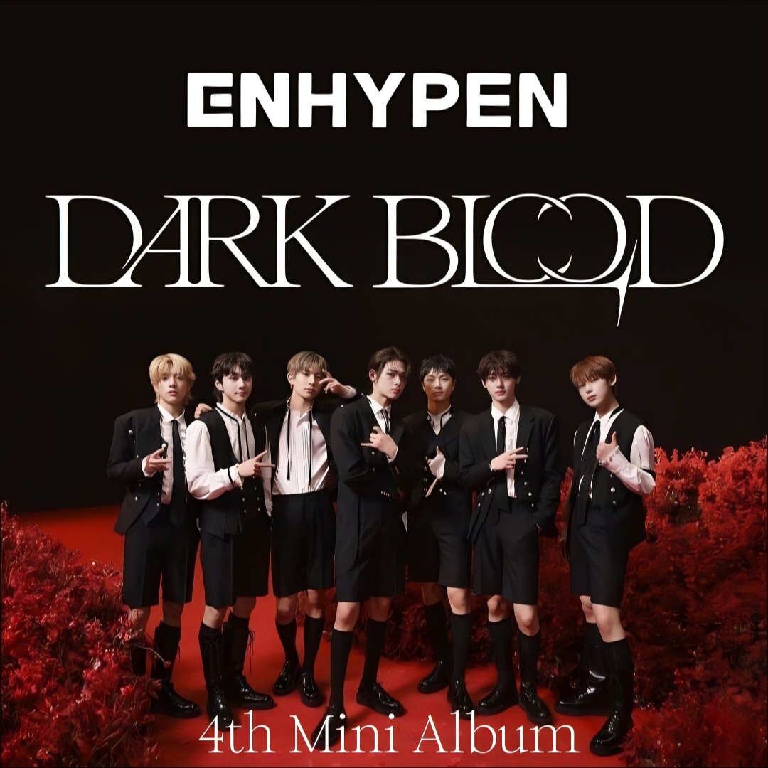 ENHYPEN unveils the tracklist for their 4th mini-album 'DARK BLOOD