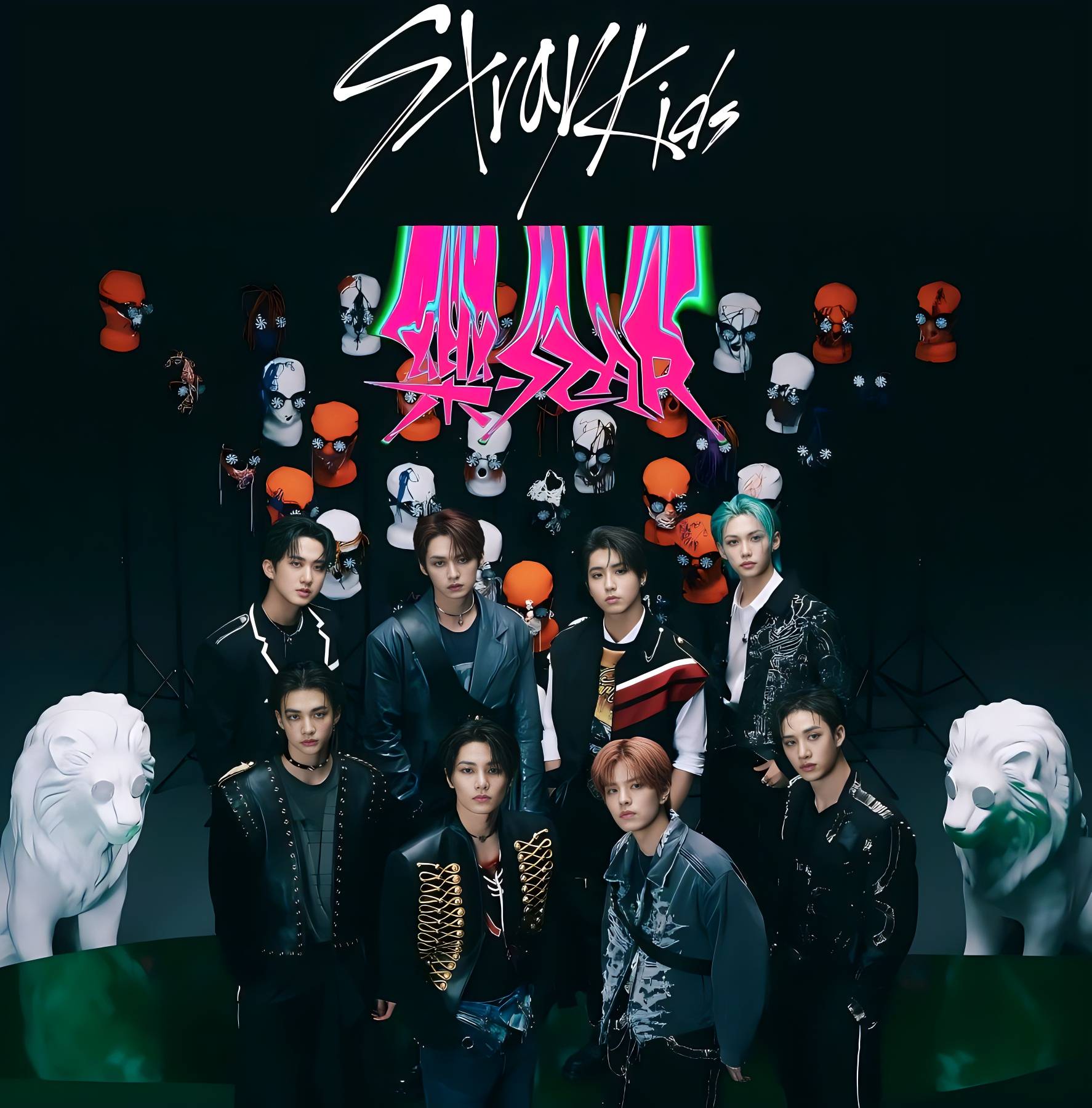 Stray Kids ROCK-STAR album cover | Canvas Print
