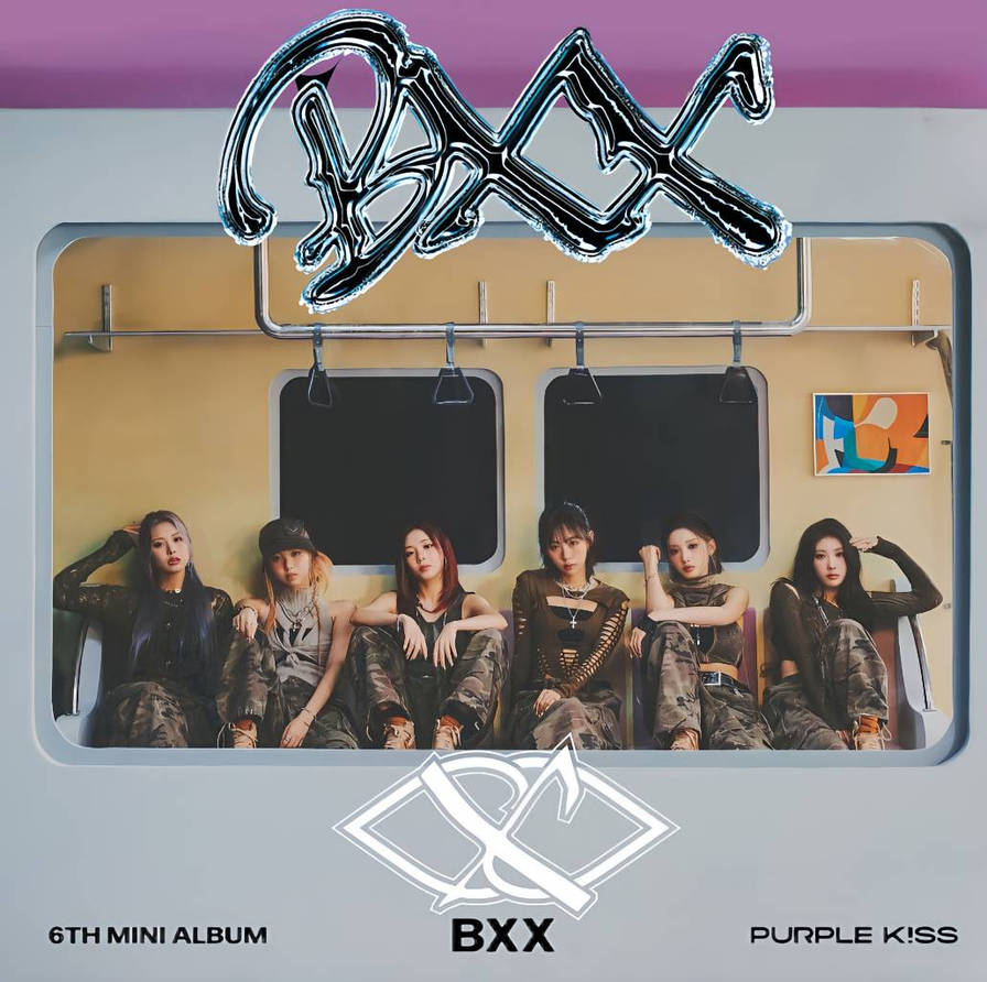 PURPLE KISS - BXX (6th Mini Album) CD Con Fotobook E Card Random - Foto 6