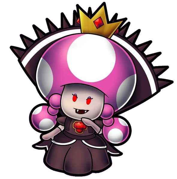 Shadowy Toad Shadow Queen Toadette red eyes by Toad53 on DeviantArt