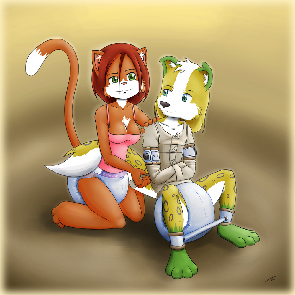 Steve And Cat By The Padded Room On Deviantart