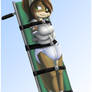 Jenny in the trolley