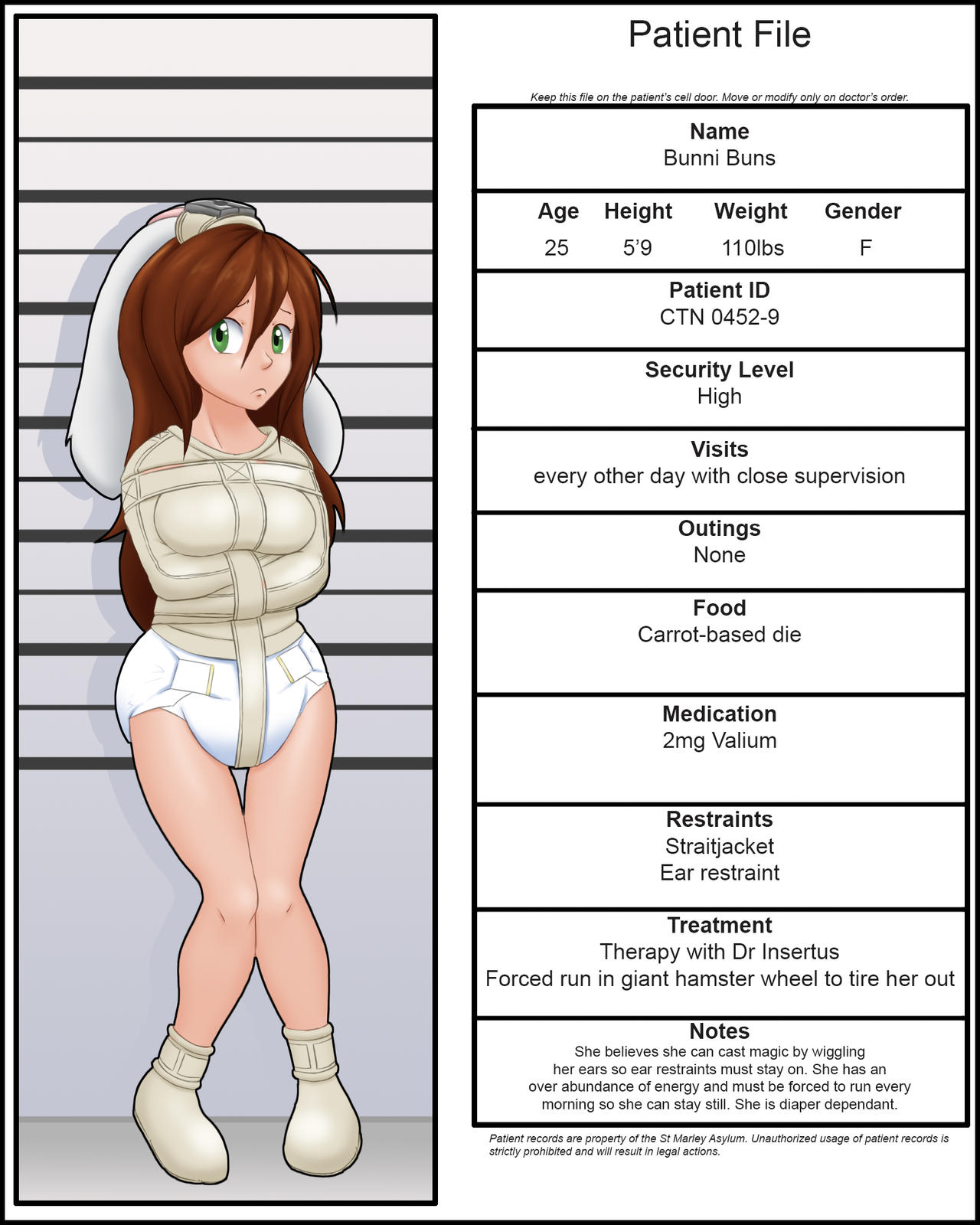 Bunni's patient file