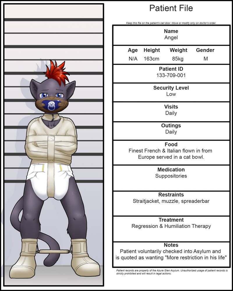 Angel S Patient File By The Padded Room On Deviantart