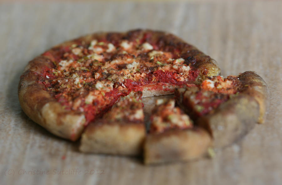 1/12th scale Margherita Pizza by ElreniaGreenleaf