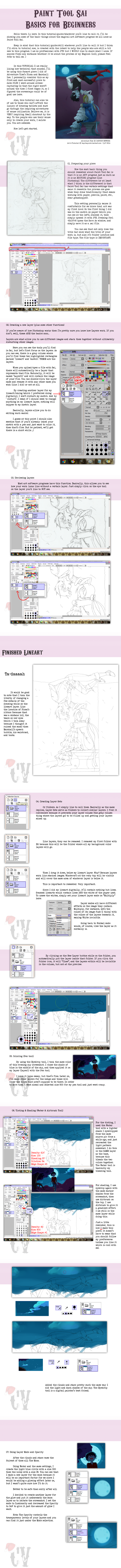 Paint Tool Sai: BB's Basics for Beginners (Pt. 01)
