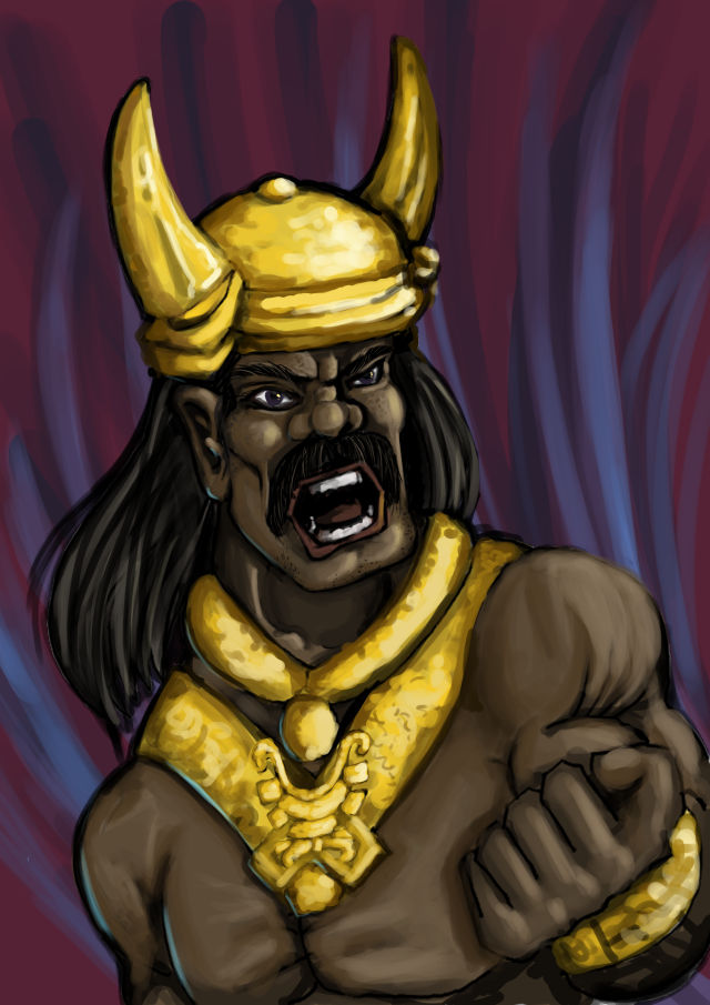 Raged Ravan - WIP 3 by Vyoma on DeviantArt