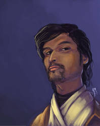 Self Portrait - 3 - Jedi by Vyoma