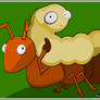 Ant And Larva