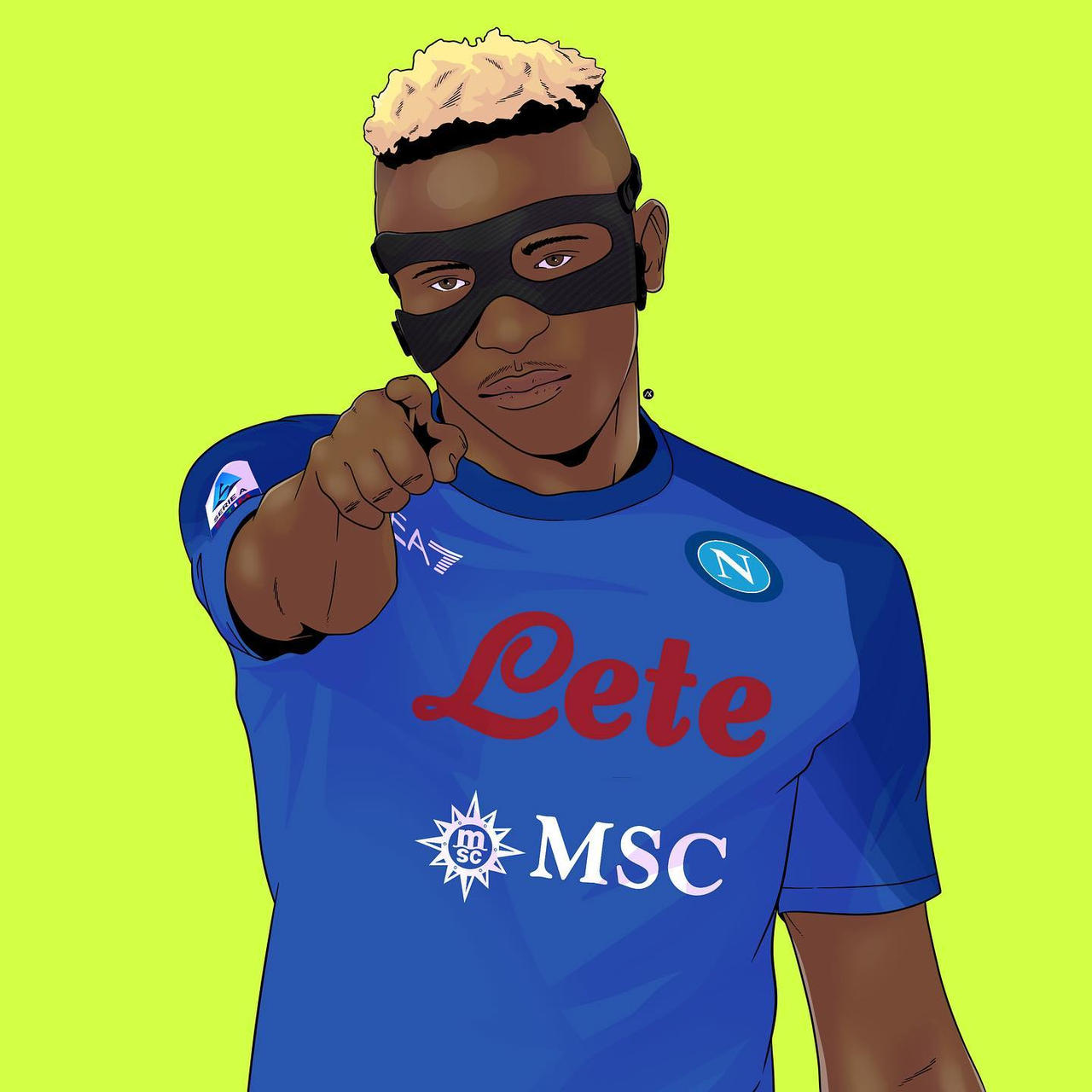 Victor Osimhen by golhiburan on DeviantArt