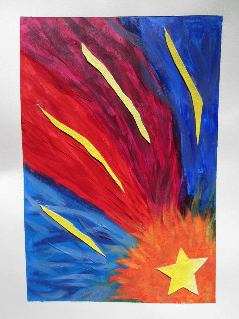 Color and Composition Class - Shooting Star by DawnStarLightning on ...