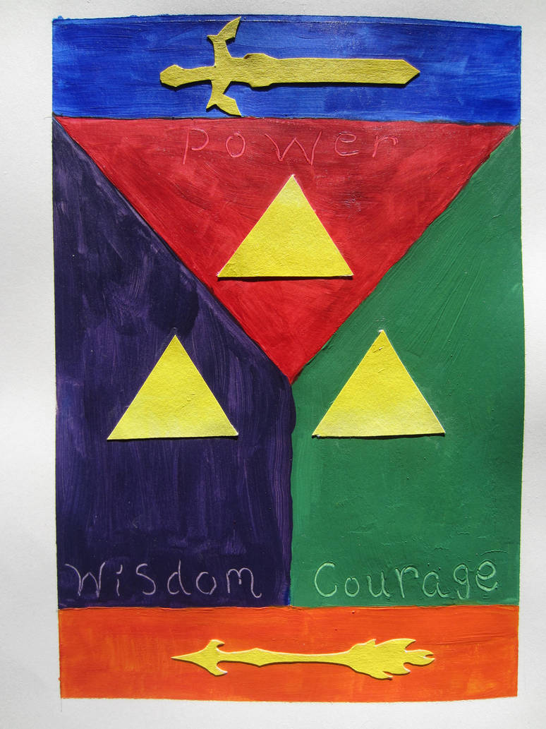 Triforce - Color and Comp Class by DawnStarLightning on DeviantArt