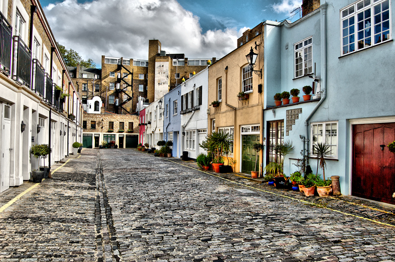 Coloured cobbles