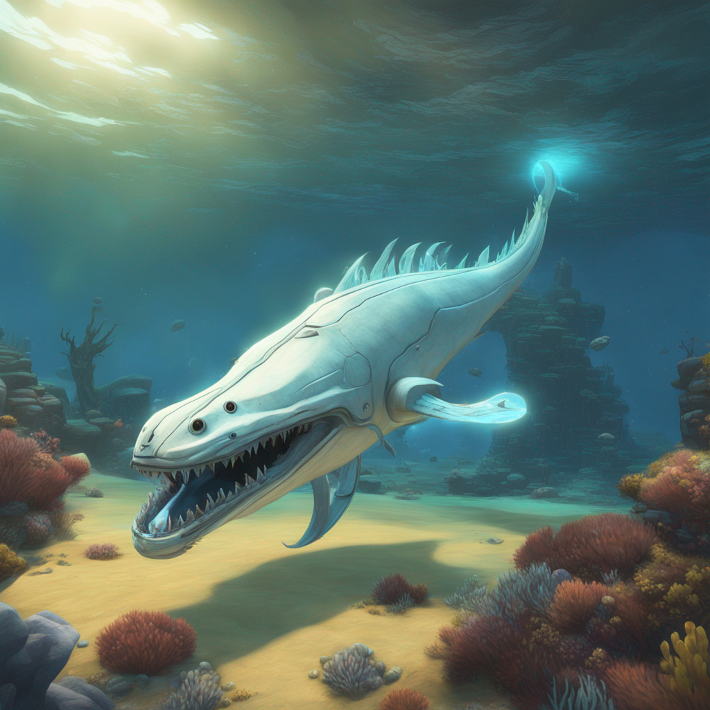 Ghost Levthin Ghost Leviathan in Subnautica by SogaNoTojiko1998 on DeviantArt