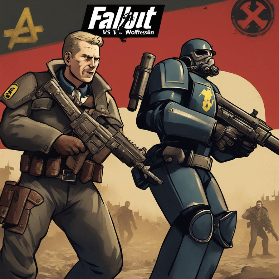 Fallout vs Wolfenstein by SogaNoTojiko1998 on DeviantArt