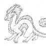 Eastern Dragon- Linework