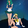 Sailor Uranus and Neptune