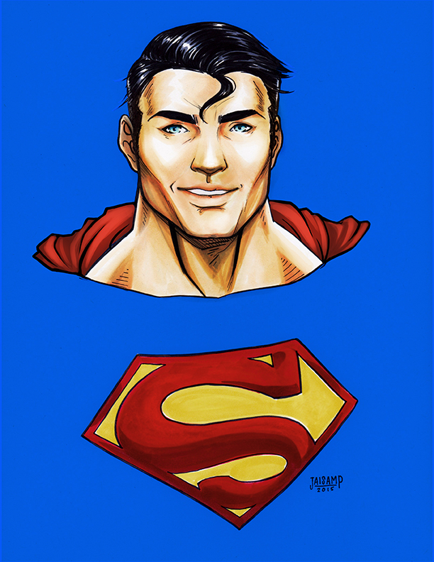 Superman Portrait