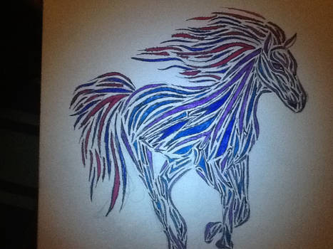 horse of ribbons