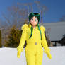 Lum in a ski suit (full body version)