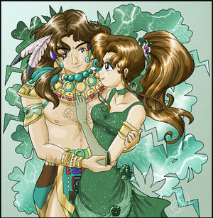 Princess Jupiter and Nephrite