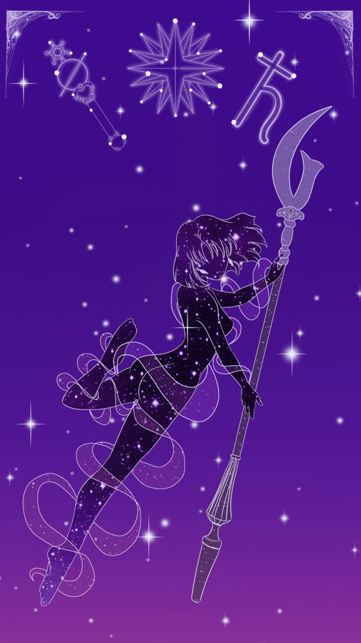 Sailor Saturn Lockscreen