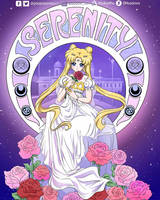 Art Nouveau Princess Serenity