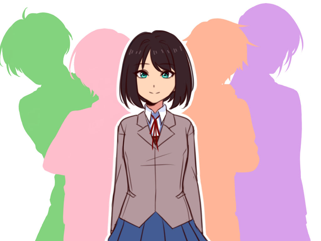 DDLC R63 | Female!MC by yonaPPi on DeviantArt