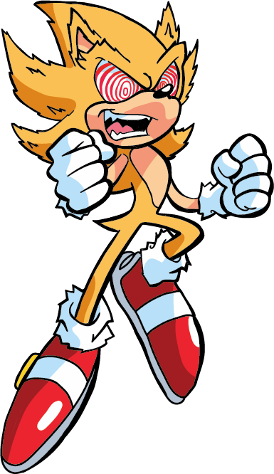 Fleetway Movie Super Sonic by 13ComicFan on DeviantArt