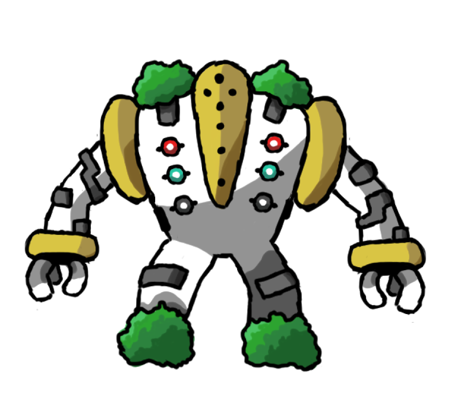 Regigigas Shiny by TheRedDragonNerd on DeviantArt