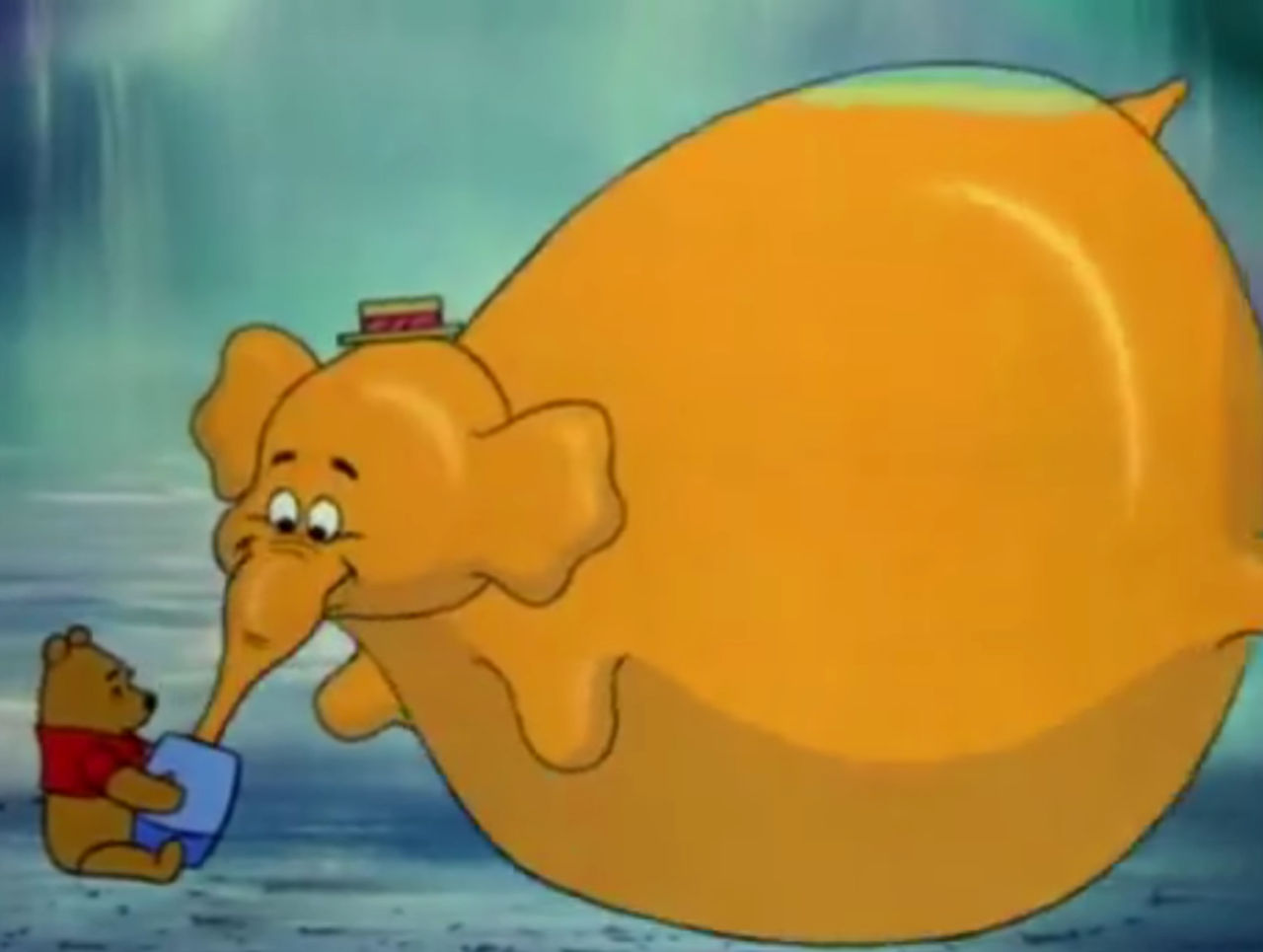 Heffalump honey bubble inflation by SugarSugarExtraPlum on DeviantArt