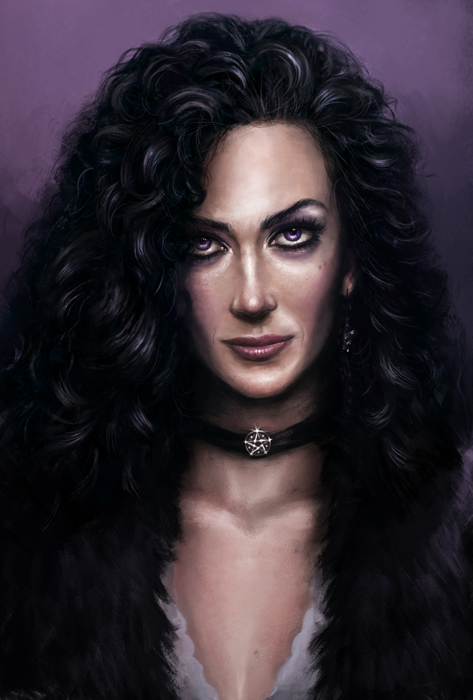 Yennefer of Vengerberg in colour