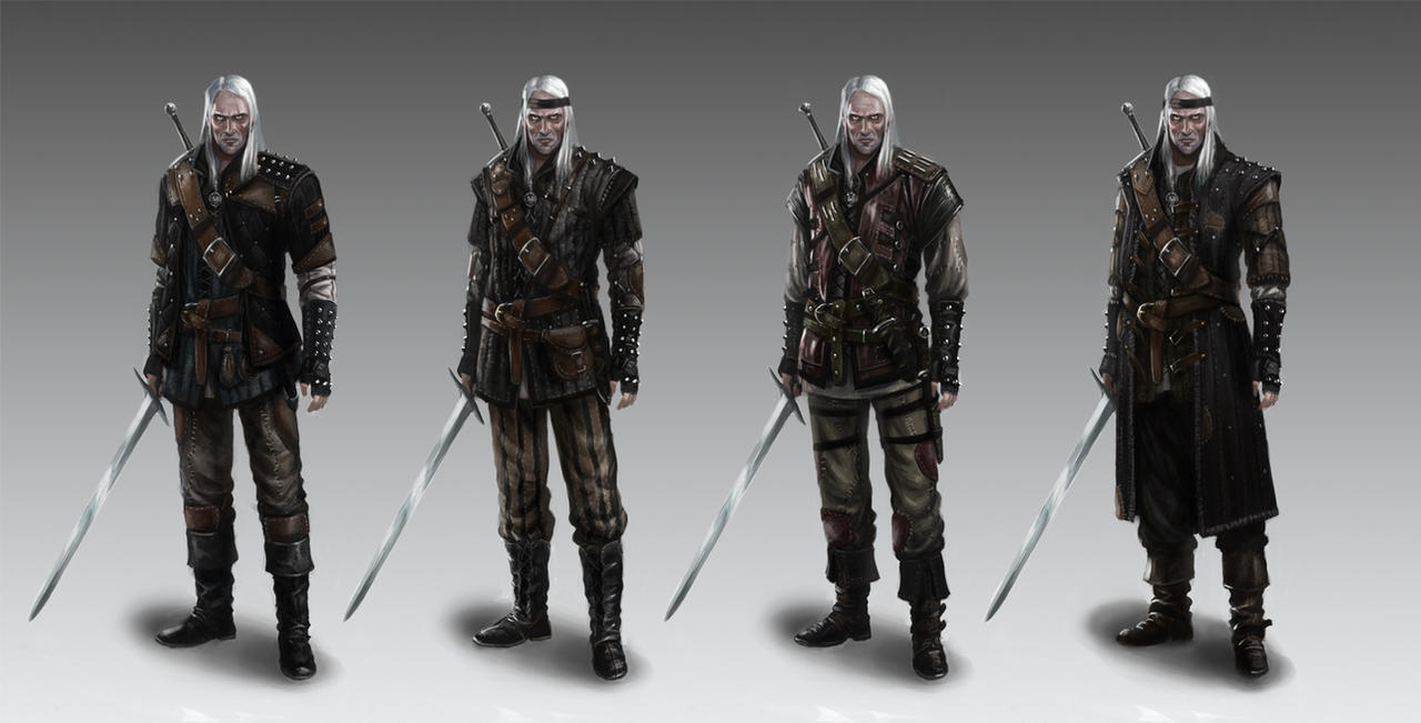 Witcher's armors concept 4