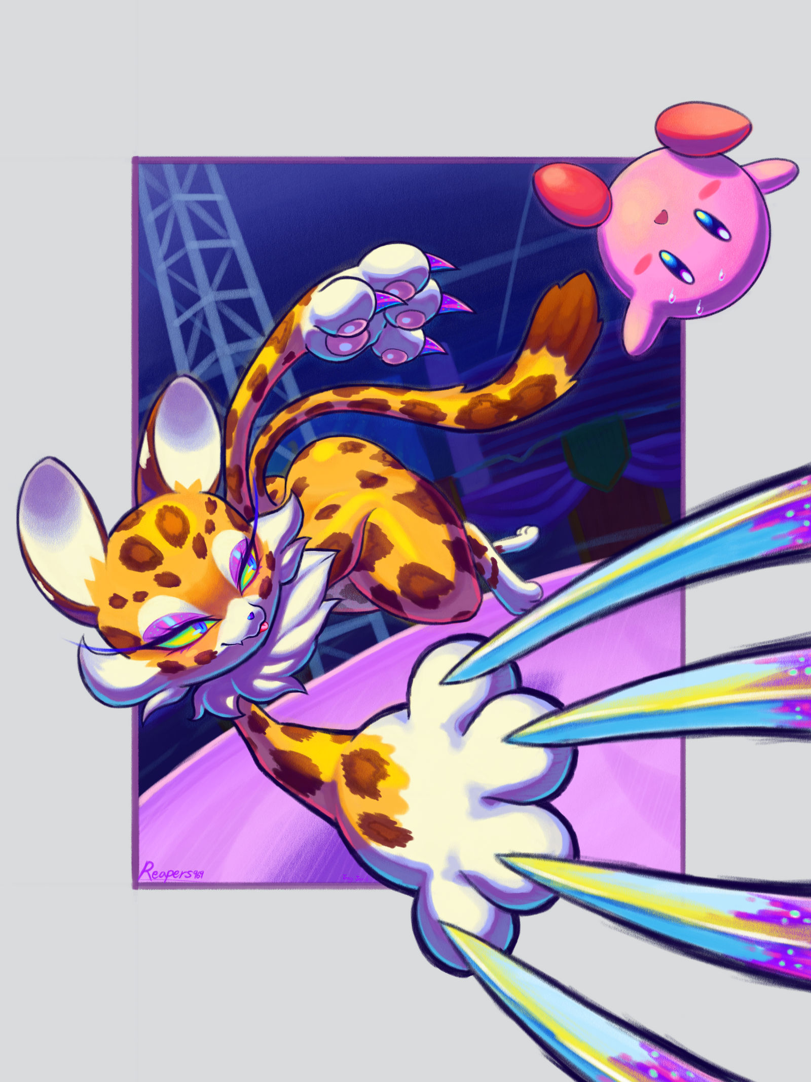 Clawroline Vs Kirby By Reapers969 On DeviantArt clawroline-vs-kirby-by-reapers969-on-deviantart