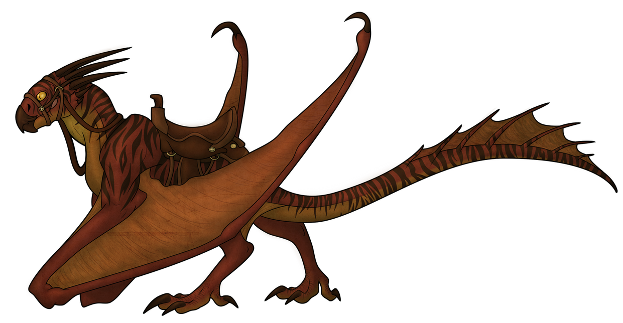 Riding Wyvern Concept by khyterra on DeviantArt