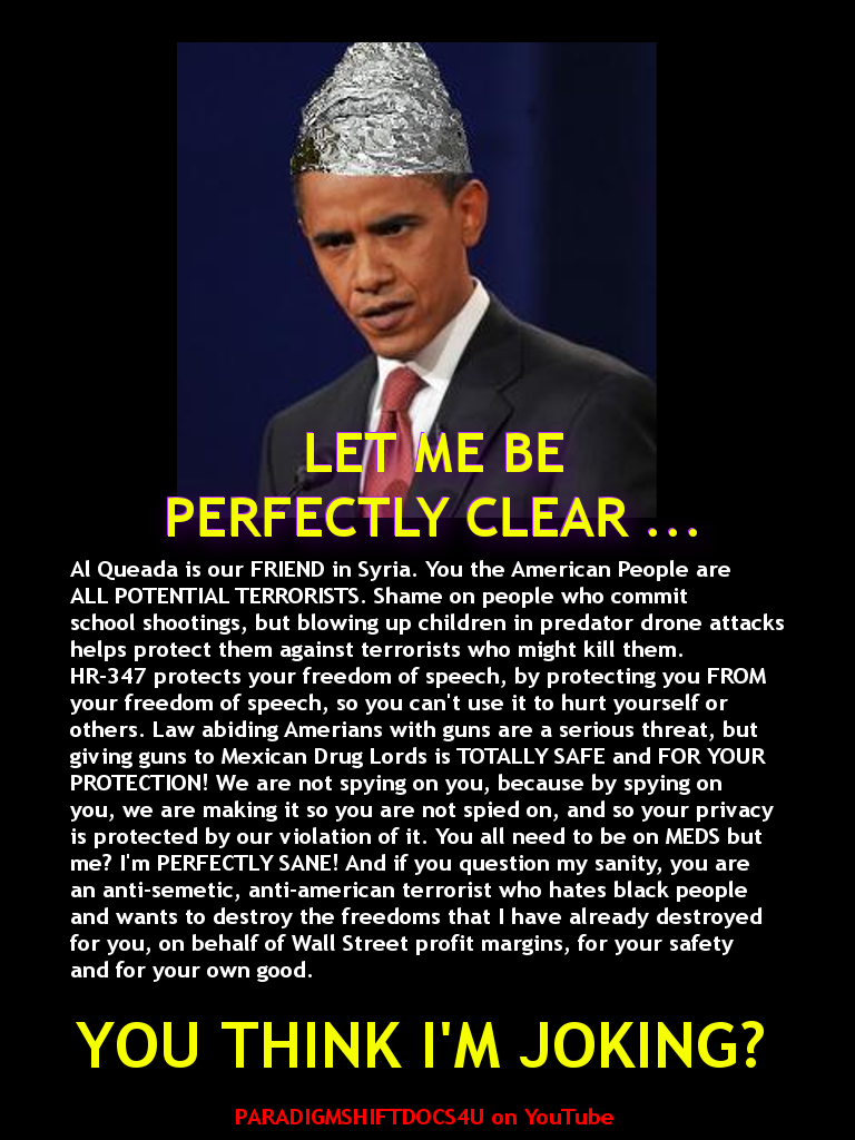 Let Me Be Perfectly Clear