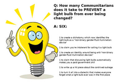 Communitarians and Light Bulbs